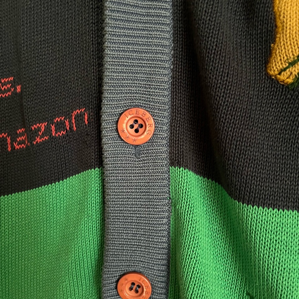 Iceberg Jungle Book Cardigan - M View 4